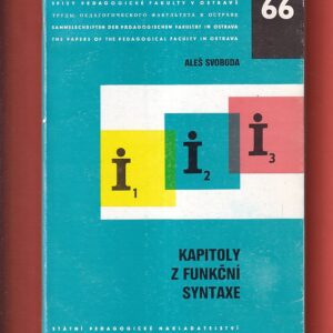 kapitoly funkční syntaxe